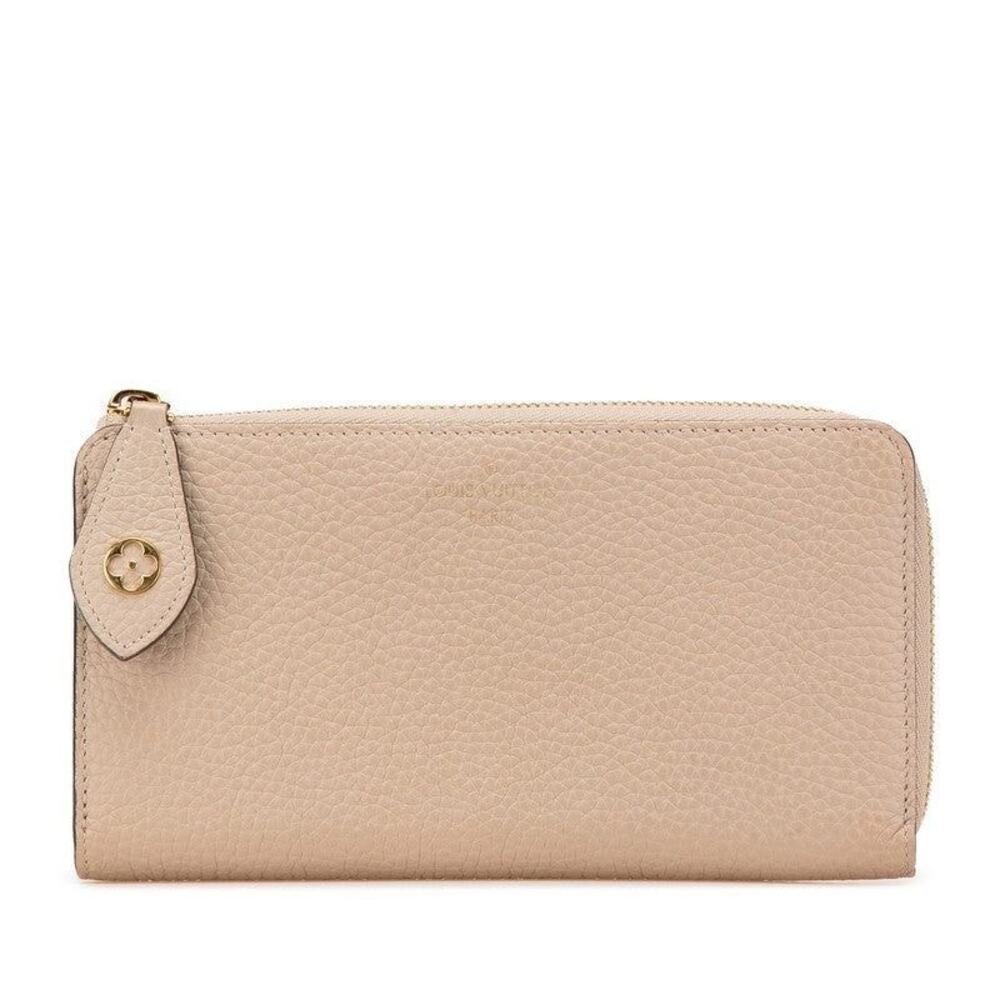 Louis Vuitton Taurillon Leather Portefeuille Comet Long Wallet Blue